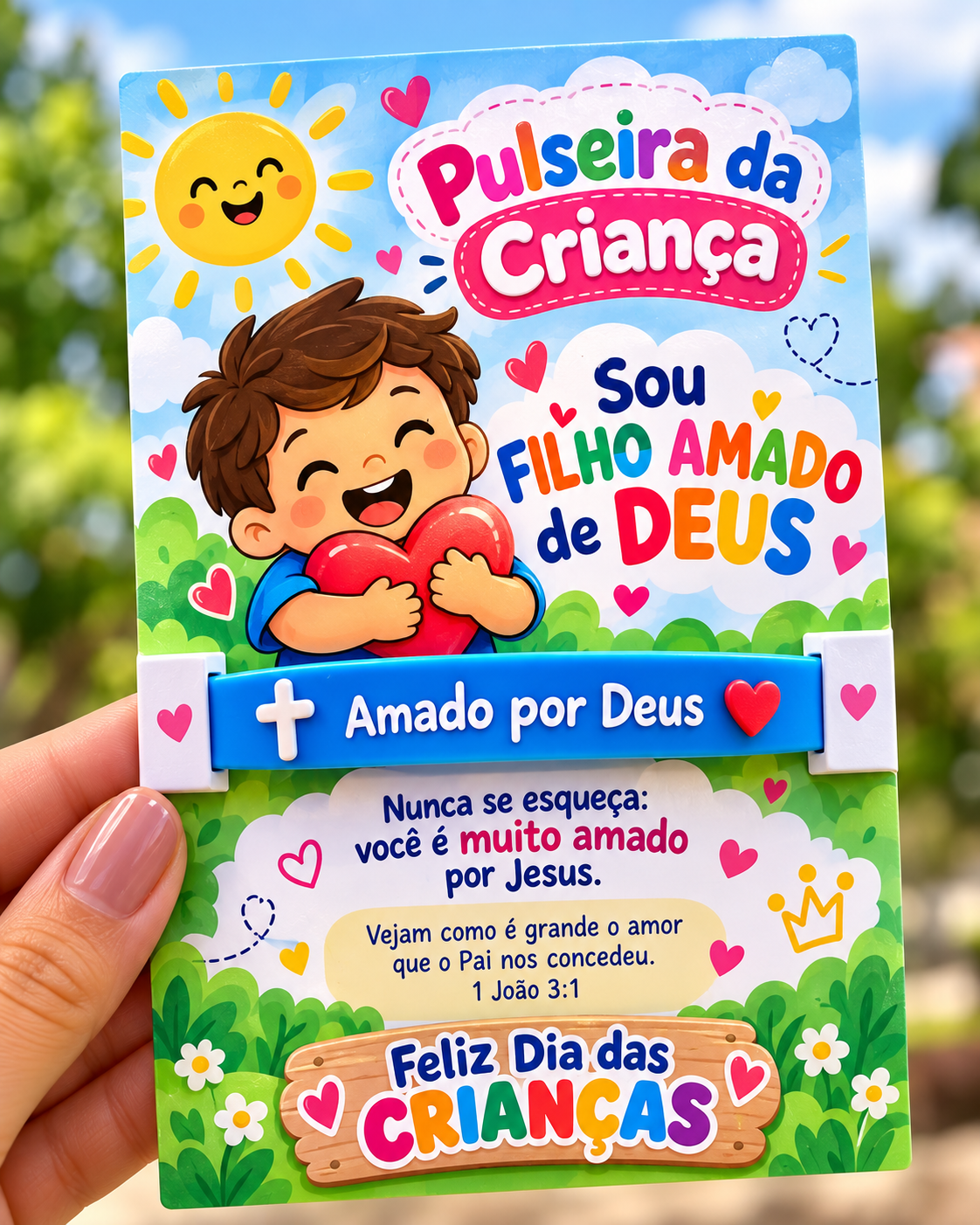 Pulseira — Sou filho amado de Deus